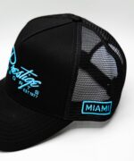 Trucker Style Blue logo Prestige Bonnet