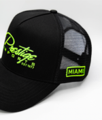 Trucker Style Green logo Prestige Bonnet