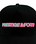 Trucker Style Pink logo Prestige Bonnet